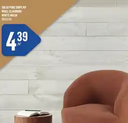 Canac Solid Pine Shiplap Wall Cladding offer