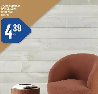 Canac Solid Pine Shiplap Wall Cladding offer