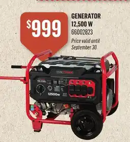 Canac Generator offer