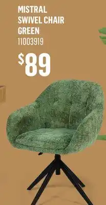 Canac Mistral Swivel Chair Green offer