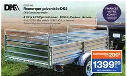 Patrick Morin DK2 Galvanized Trailer offer