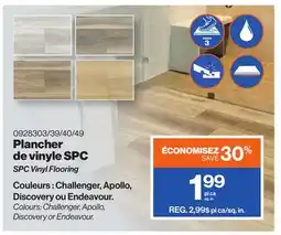 Patrick Morin SPC Vinyl Flooring offer
