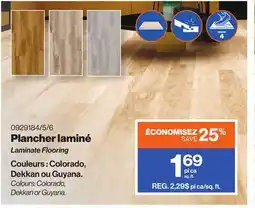 Patrick Morin Laminate Flooring offer
