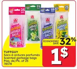 Rossy TUFFGUY Scented garbage bags Paq. de Pk offer