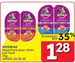 Rossy WHISKAS Cat food 75g offer