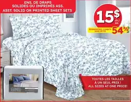 Rossy SOLID OR PRINTED SHEET SETS offer