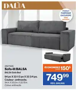 Patrick Morin BALSA Sofa Bed offer