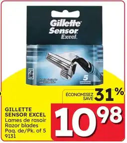 Rossy GILLETTE SENSOR EXCEL Razor blades offer