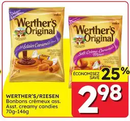 Rossy WERTHER'S Asst. creamy candies offer