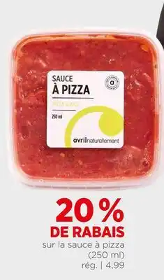Avril Sauce à pizza offer
