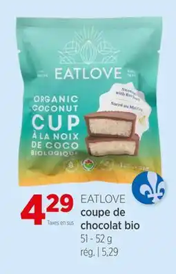 Avril coupe de chocolat bio offer