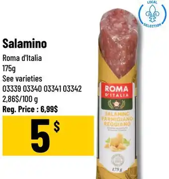 Mayrand Salamino parmigiano Roma d'Italia offer