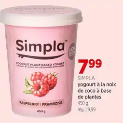 Avril Yogourt à la noix de coco à base de plantes offer