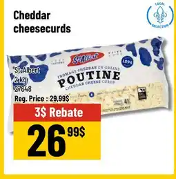 Mayrand Cheddar Cheese Curds 2 kg St-Albert offer