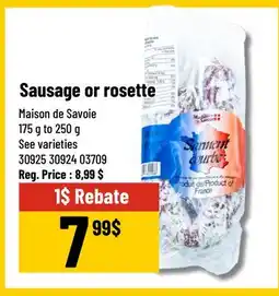 Mayrand Dry Sausage 250 g Maison de Savoie offer