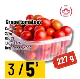 Mayrand Grape Tomatoes offer