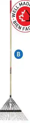 RONA GARANT 24. Leaf rake. Steel and polyethylene offer