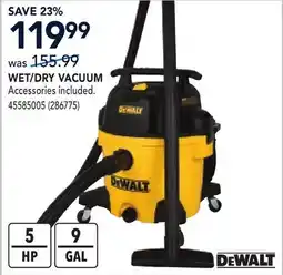 RONA WET/DRY VACUUM offer