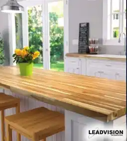 RONA LEADVISION wood countertops 6' offer
