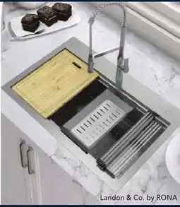 RONA 31 X 20 Stainless Steel Kitchen Sink offer