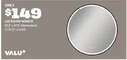 RONA VALU+ LED ROUND MIRROR offer