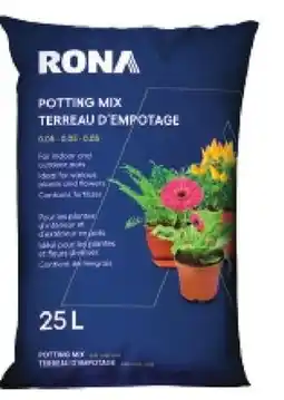 RONA RONA 25-L. Potting mix offer
