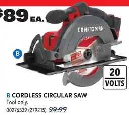 RONA CORDLESS CIRCULAR SAW offer