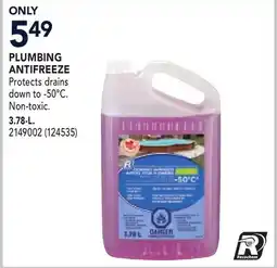 RONA PLUMBING ANTIFREEZE offer