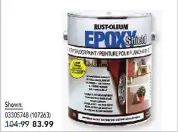 RONA Rocksolid and Epoxyshield floor coatings offer