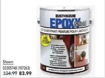 RONA Rocksolid and Epoxyshield floor coatings offer