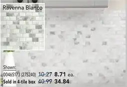 RONA self-adhesive tiles offer