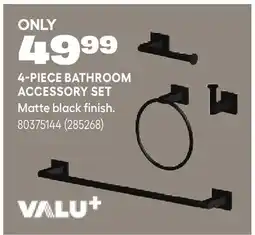 RONA 4-PIECE BATHROOM ACCESSORY SET offer