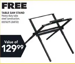 RONA TABLE SAW STAND offer