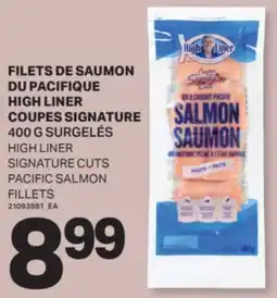 L'Intermarché FILETS DE SAUMON DU PACIFIQUE COUPES SIGNATURE | SIGNATURE CUTS PACIFIC SALMON FILLETS, 400 G offer