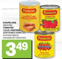 L'Intermarché CHAPELURE CHAPELURE, 425 G OU TOMATES, 796 ML offer