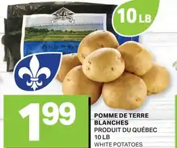 L'Intermarché POMME DE TERRE BLANCHES | WHITE POTATOES, 10 LB offer