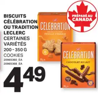 L'Intermarché BISCUITS CÉLÉBRATION OU TRADITION | COOKIES, 200 - 350 G offer