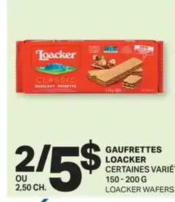 L'Intermarché GAUFRETTES | WAFERS, 150 - 200 G offer