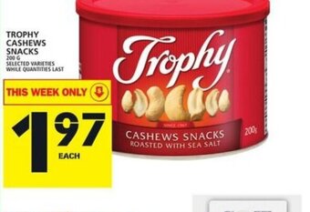 Food Basics Trophy cashews snacks offer
