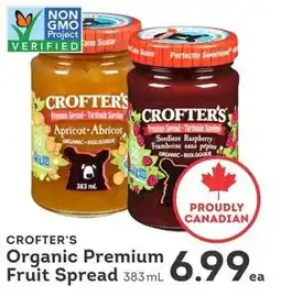 IGA Crofter's organic premium fruit spread offer