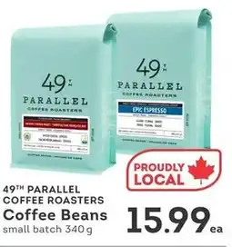 IGA 49th parallel coffee roasters coffee beans offer