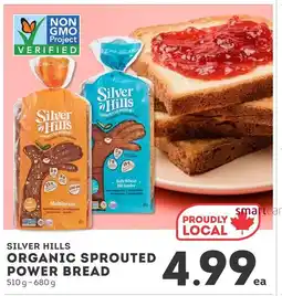 IGA Silver hills organic sprouted power bread offer