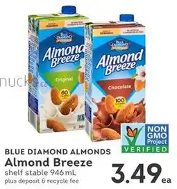 IGA Blue diamond almonds almond breeze offer