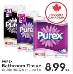 IGA Purex bathroom tissue offer