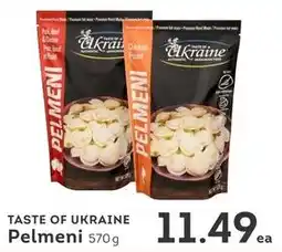IGA Taste of ukraine pelmeni offer