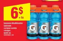 Maxi Gatorade offer