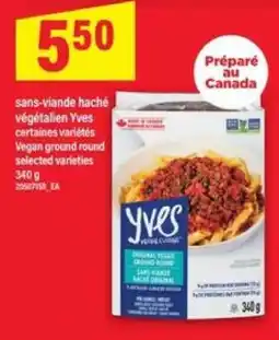 Maxi Yves sans viande haché végétalien offer