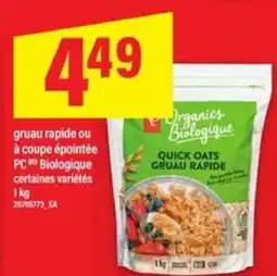 Maxi PC Organics Biologique Quick Oats offer