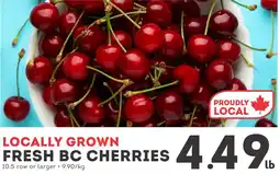 IGA Fresh BC cherries offer