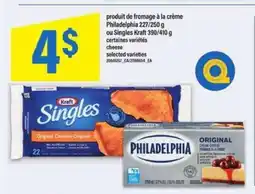 Maxi Philadelphia ou Singles Kraft offer